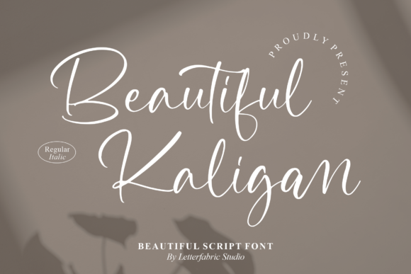 Beautiful Kaligan: An Elegant Display Font for Modern Web Design