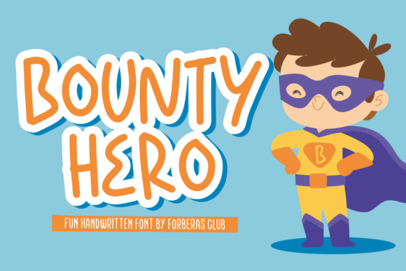 Bounty Hero: The Handwritten Font That Makes Your Products Feel Special