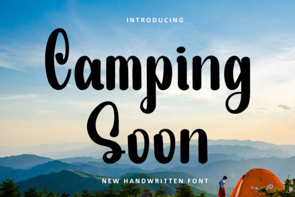 Camping Soon: A Handwritten Font for Distinctive Digital Design