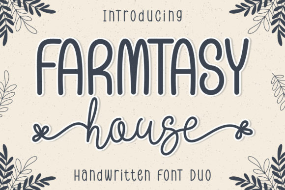 Crafting Editorial Mood with Farmtasy House Typeface