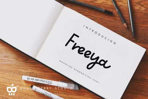Freeya: A Delicate Script Font for Branding