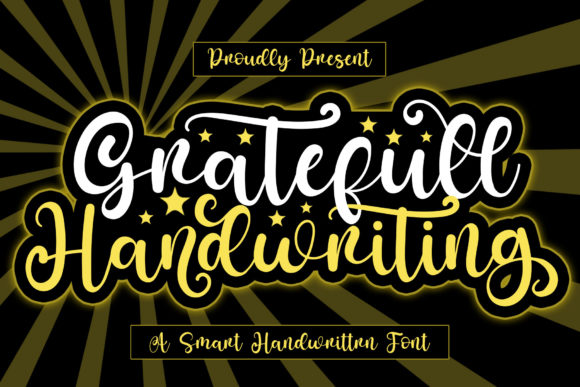 Gratefull Handwriting: A Calligraphy Typeface for Editorial Stories