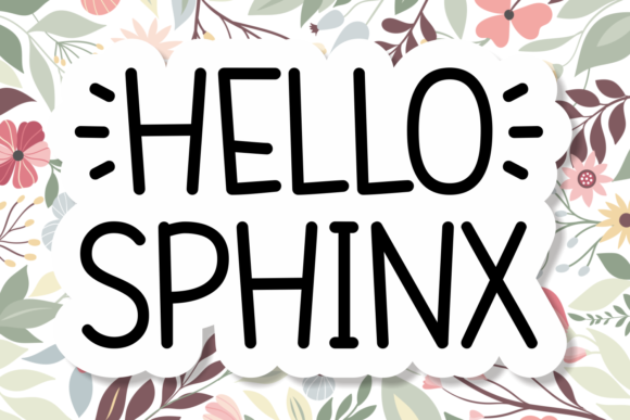 Hello Sphinx: The Modern Handwritten Font That Elevates Brand Stories