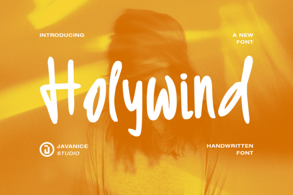 Holywind: The Casual Script Font for Crafters & Product Creators
