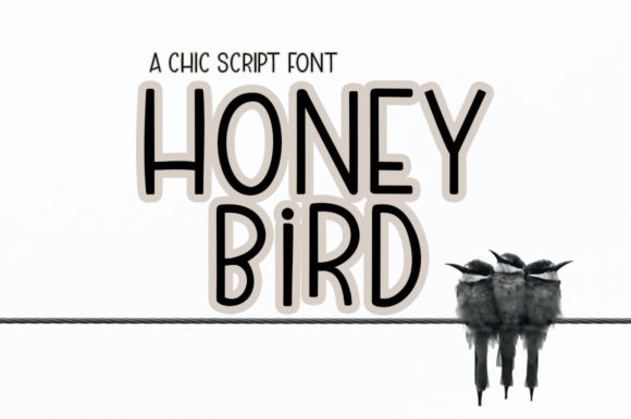 Honey Bird: A Chic Script Font for Refined Digital Brands