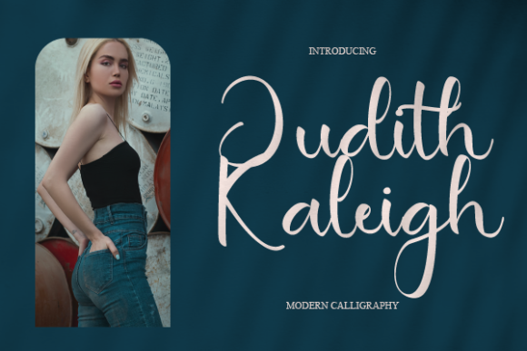 Judith Kaleigh: A Handwritten Font for Elegant Digital Branding