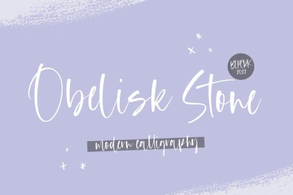Obelisk Stone Font: A Script Font for Editorial Mood