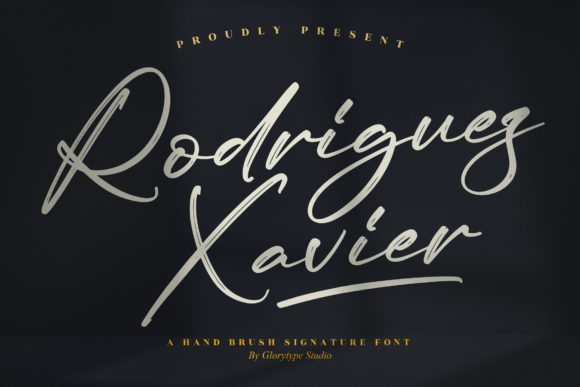 Rodriguez Xavier: A Font That Gives Your Business a Signature Style