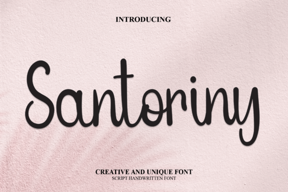 Santoriny: The Friendly Script for Real World Design