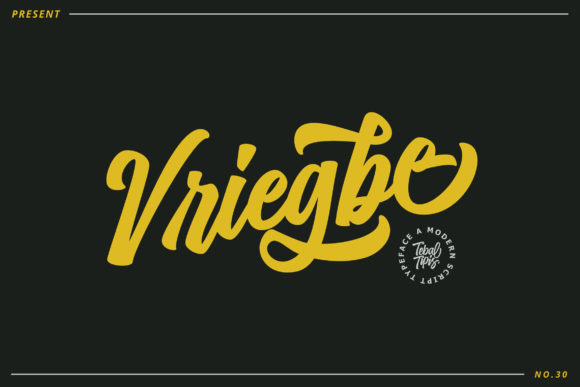 The Vriegbe Font: A Typeface That Makes Your Brand Feel Premium